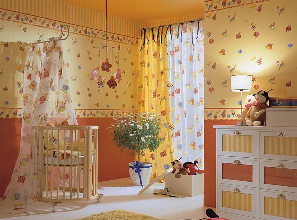 Бумажные обои для детской комнаты Бумажные обои для детской комнаты